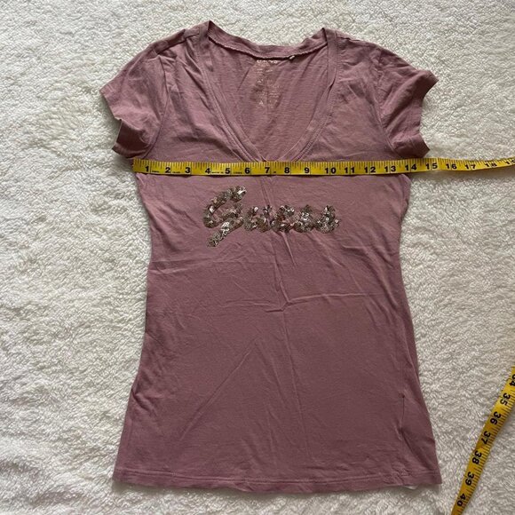 Guess Sequin Tee - Picture 3 of 7